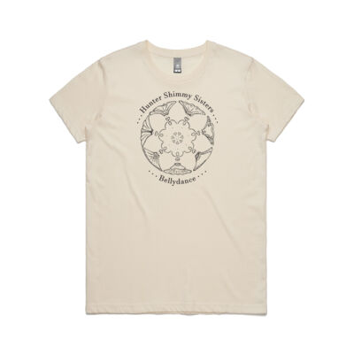 HSS Boxy Tee BLACK print Thumbnail